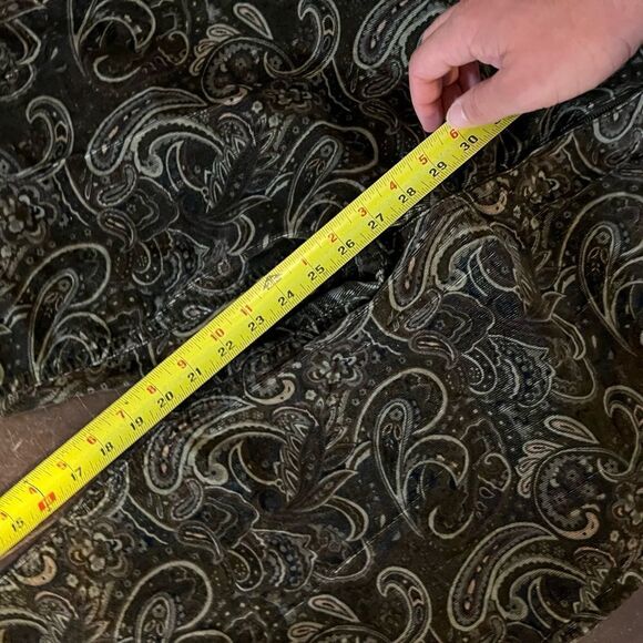 Vintage Paisley Print Pants - Picture 5 of 9